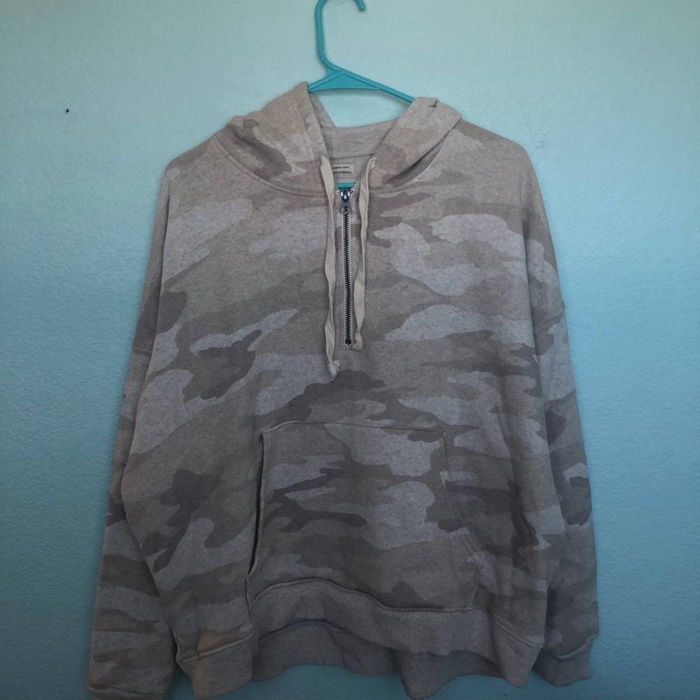 American eagle hoodie, light camo size small